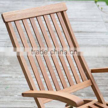 TRADE ASSURANCE All Whether Garden Solid Wood Outdoor Poolside Sun Loungers photo-3