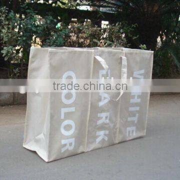 Folding Laundry Basket Oxford Laundry Hamper photo-2