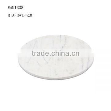 Urban design marble tray carrara white marble trivet