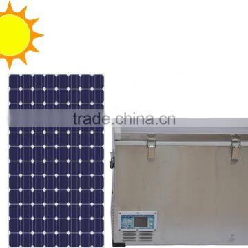 115L DC Compressor Single Cabinet Chest Freezer with Solar Power System