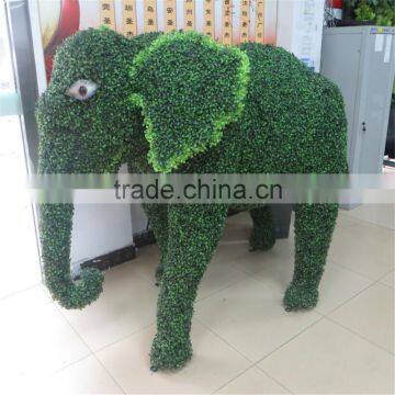 LXY072403 Manufacturer Artificial Grass Animal Topiary Ornamental Artificial Elephant Lawn Animals photo-3