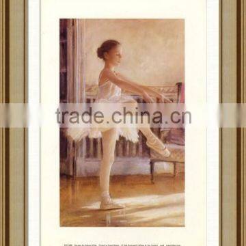 Ballet Dancer Oil Painting