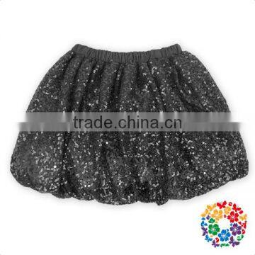 Latest Fashion Dresses Children Frock Model Black Sequin Skirt Top With Elastic Waist For 2 Year Old Girl Dress Tutu