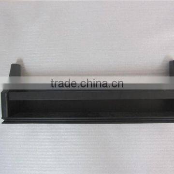 Black Wooden Decorative Floating Wall Shelf photo-2