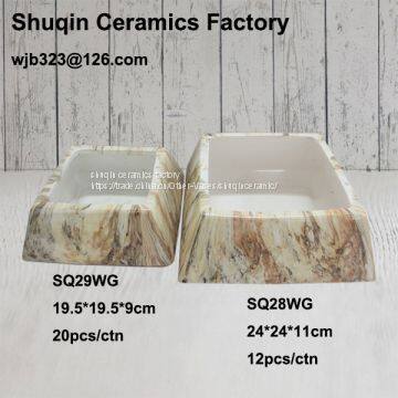 Succlents Flower Pot Ceramics Pot Dolomite Material Flower Pot Indoor Garden Flower Pot photo-2