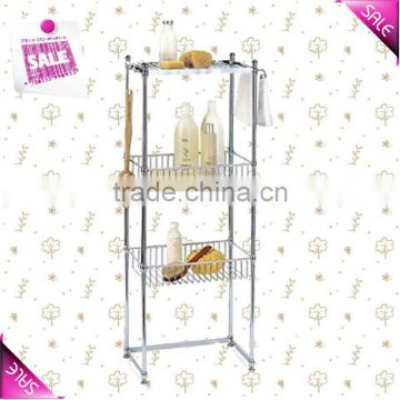 Bathroom shower rack