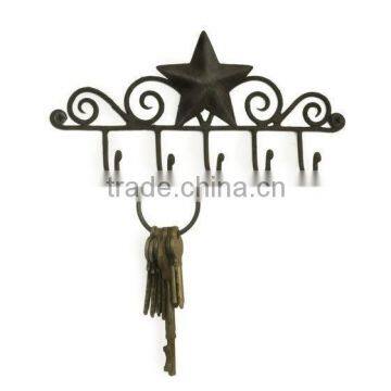 Antiqued Star Key Holder/Key Rack