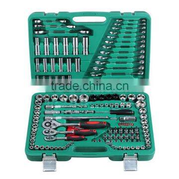 150pcs socket set (1/2" & 1/4") CRV SOCKET WRENCHES TOOL BOX BITS BOX