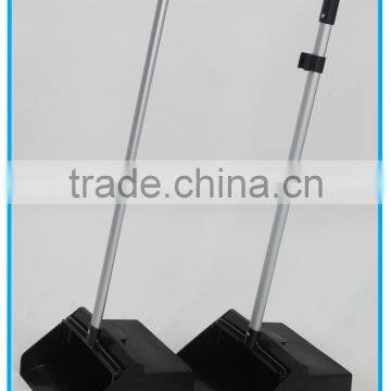 Ergonomic Lobby Plastic Dustpan with Long Handle