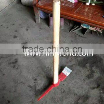 Alibaba hot sale China garden pickaxe with wooden handle