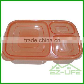 Best Plastic Disposable Compartment Cleakproof Heap Plastic Lunch Box With Lock photo-3