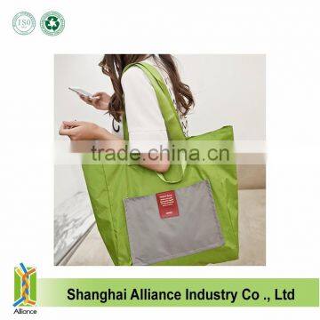 Korea Style Polyester Folding Travel Shopping Bag photo-3