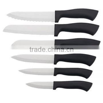 6 Piece Ceramic Vegetable Knives Set