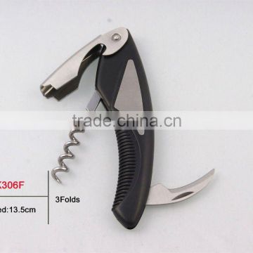 bottle opener can opener wine opener metal bottle opener beer promotion cork remover(K306F)