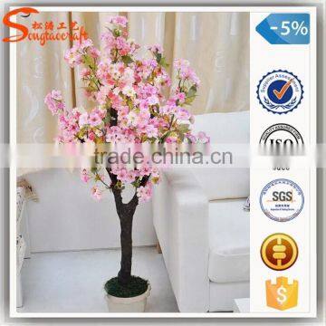 Hot sale High quality Small size mini colors artificial cherry blossom tree