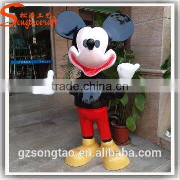 Newest Guangzhou Life Size Rasin Mickey& Minnie Mouse Statue Molds for Sale photo-4