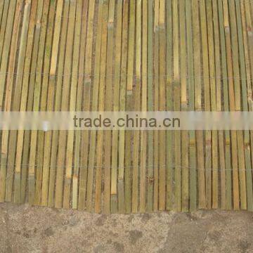 bamboo slat fence