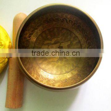 High Quality Handmade in Nepal Buddhist Meditation Healing Tibetan Singing Bowl photo-3