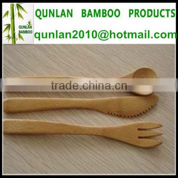 Eco-friendly Bamboo Dessert Spoons And Forks