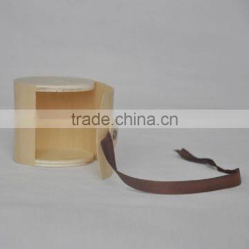 Newest Soft Round Tube Cylindrical Lightweight Wood Box for Packaging Wine Gift