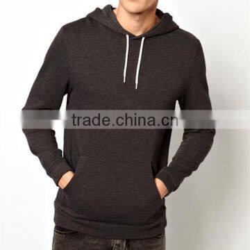 Custom fleece men pullover hoodies with pocket