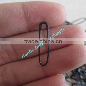 Knitting Stitch Marking Crochet 22mm Black French Metal Loop Pin