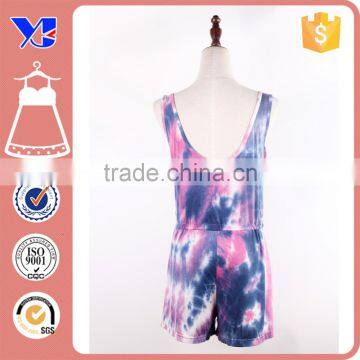 Tied Waist Dip Dye Young Women Prato Clothing Jumpsuit Dress photo-2