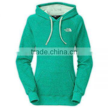 New Cotton Spandex Polyester Long- sleeved Women Pullover Hoodies