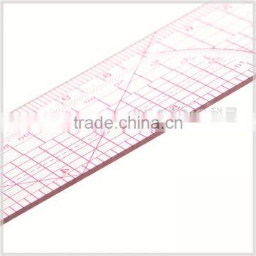Kearing Sandwich Printing 1.2mm Thick 20cm&8" Flexible Plastic Ruler for Sewing Garment Measurement #B-56 photo-3