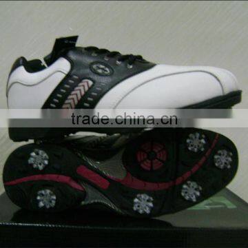 2015 High Quality Autumn New Style Women Men Golf Shoes Spike Sale for Business Made in China Factory