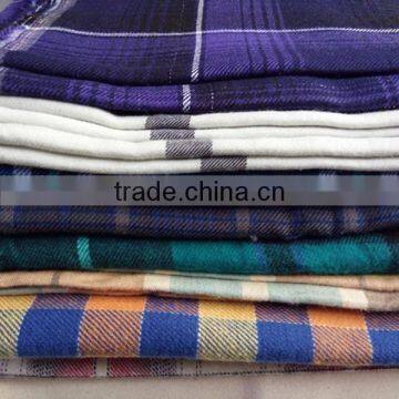 cheap price flannel shirting fabric item