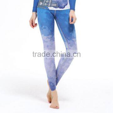 Sublimation Printed Leggings Compression Tights Bodybuilding Suit, Sportswear Yoga Running Pants photo-6