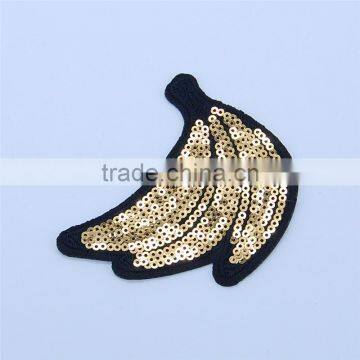 Popular Fruit Embroidery Patch/flower Reversible Sequin Design Embroidery Patch photo-2