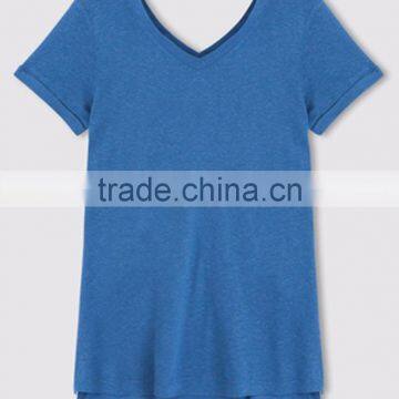 Ladies T-Shirt, 100% Ctn, S/J, 160 Gsm