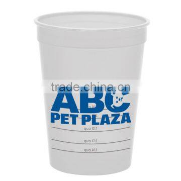 USA Made 16 oz Smooth-Sided Measuring Cup - Features Measurements on the Side and Comes With Your Logo photo-3