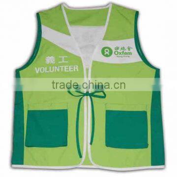 Green Volunteer Vest For Promotional photo-4
