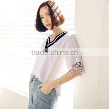 New Fashion Ladies Tops Short Sleeve Modal Women T-shirts photo-2