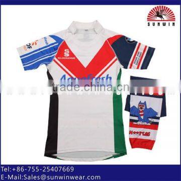 Short Sleeve Netball Jersey Quick Dry Breathable Polyester Fashion Design
