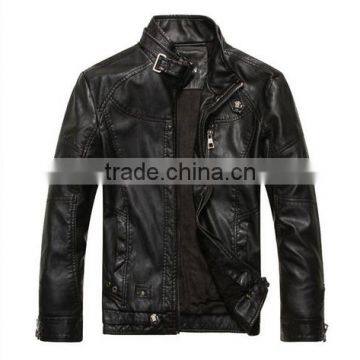 Early Spring Newest Design Leather Man Pu Jackets Leather Motorcycle Jacket Bulletproof Leather Jacket photo-2