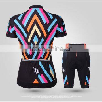 BEROY Customized Women's Cycling Tops and Shorts,China Breathable Bike Jersey Set photo-4