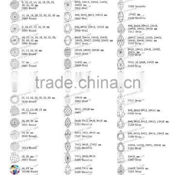 Crystal Glass Stones,flat Polished Stones,flat Mirror Stones for Jewelry