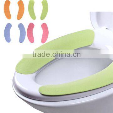 2016 New Multi-color Bathroom Warmer Toilet Seats Mat Closestool Washable Soft Seat Cover Lid Cover Mat Pad Cushion photo-2