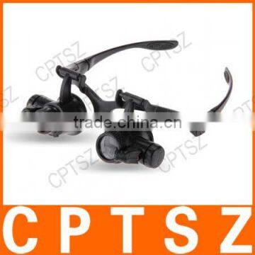 COLEMETER 10X 15X 20X 25X Magnifier Magnifying Eye Glasses Loupe LED Jeweler Watch Repair photo-3