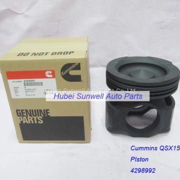 Cummins QSX15 engine piston kit 2882120 / 4923744 / 4298992