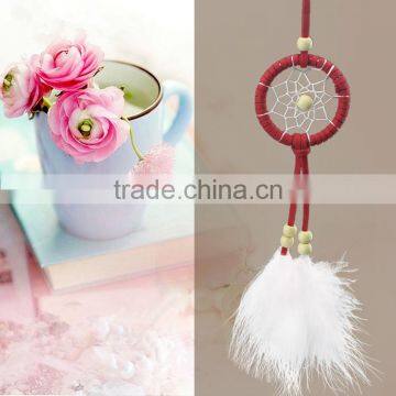 Mini Dream Catcher Handmade Ornament for Car or House Decoration Creative Artware photo-2