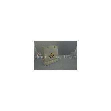Customized 210g Art Paper Gift Bags , Personalized Paper Grocery Bags With Logo For Jewelry / Toys