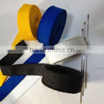 top grade fiberglass exhaust header wrap/heat insulation wrap