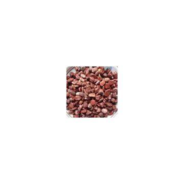 natural red gravel stone