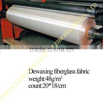 high quality 48g E-glass dewaxing fiberglass mica cloth