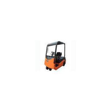 6 Ton Half Cabin Suspended Seat Electric Towing Tractor With Tricolor Taillight